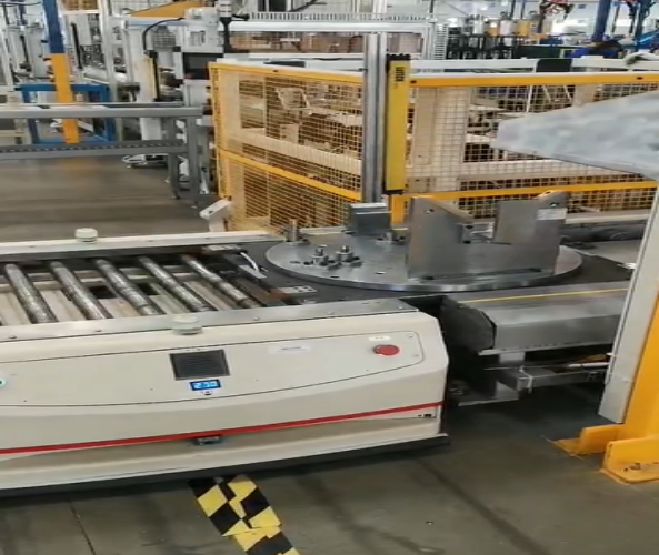 磁條導(dǎo)航雙向滾筒型AGV