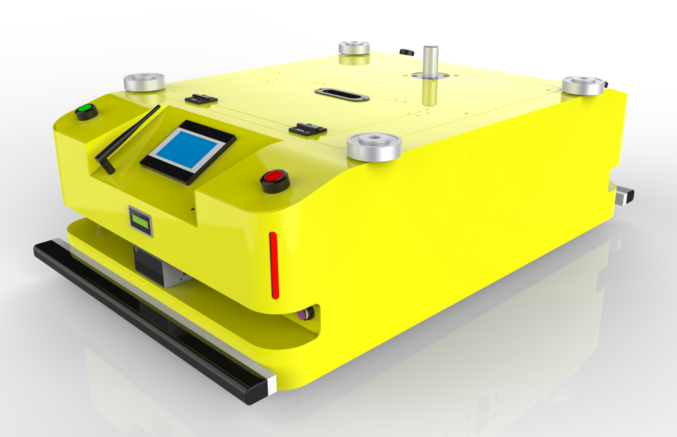 單驅動雙向背負式AGV（300SX-001）